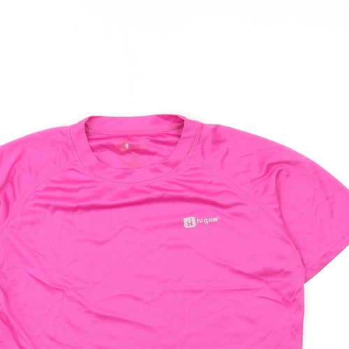 Hi Gear Womens Pink   Basic T-Shirt Size 12