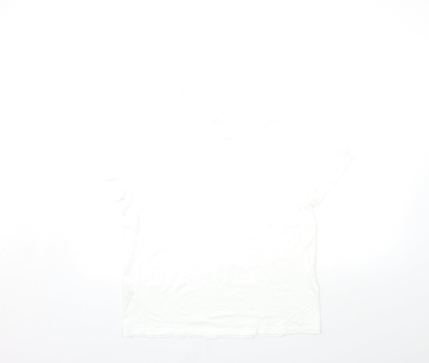 Victoria's Secret Womens White   Basic T-Shirt Size M