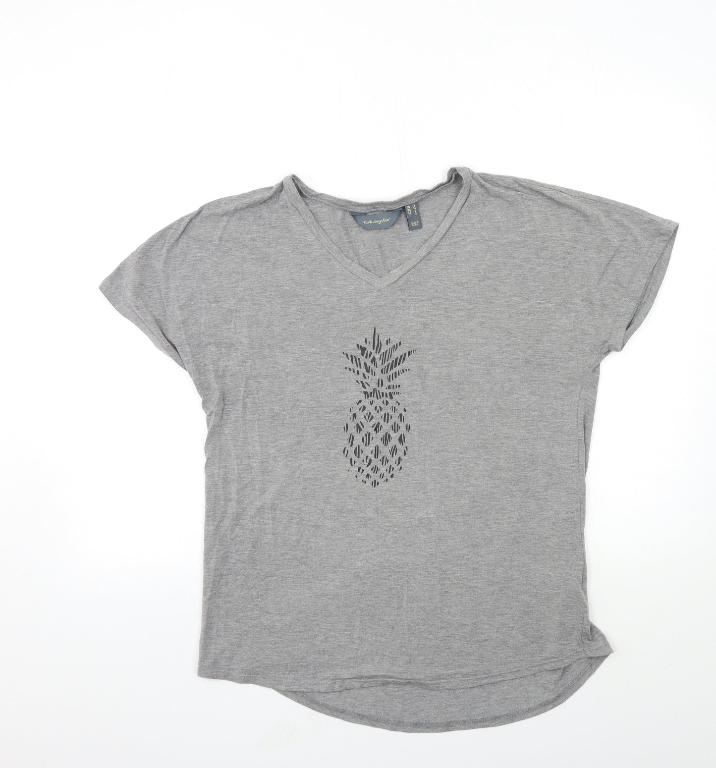 Ruth Langstford Womens Grey   Basic T-Shirt Size M