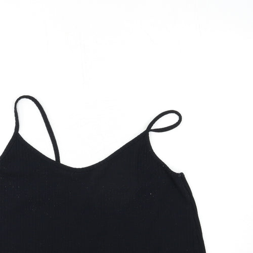 Boohoo Womens Black   Basic Tank Size 16