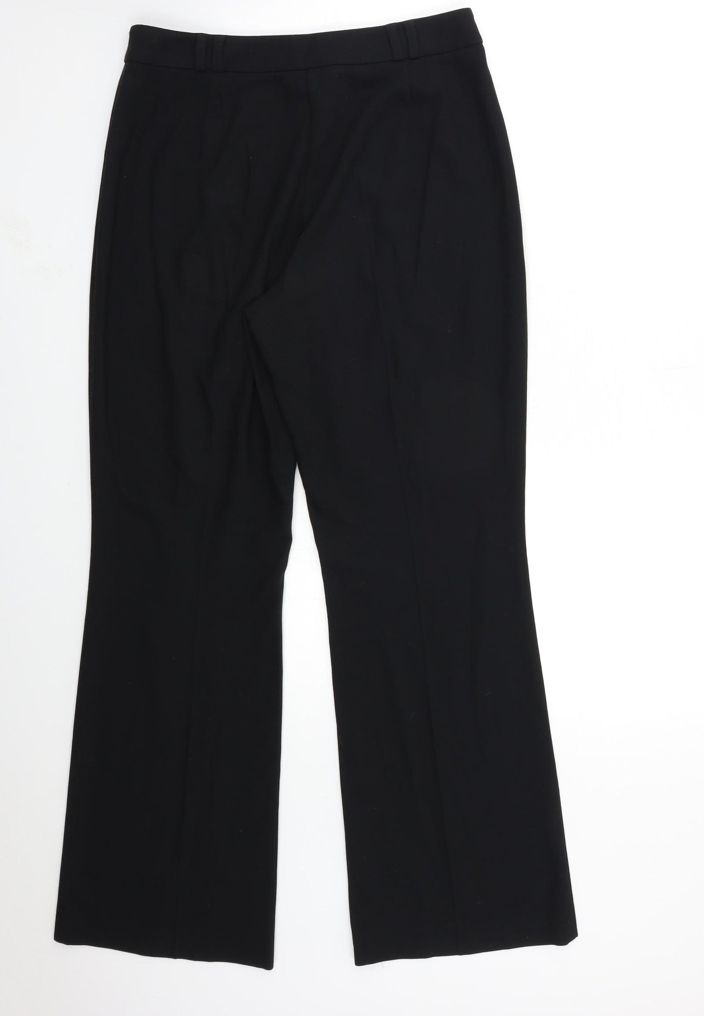 Marks and Spencer Womens Black   Trousers  Size 12 L30 in