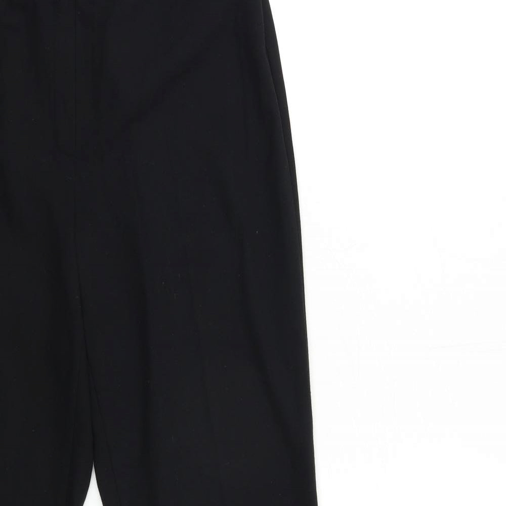 Marks and Spencer Womens Black   Trousers  Size 12 L30 in