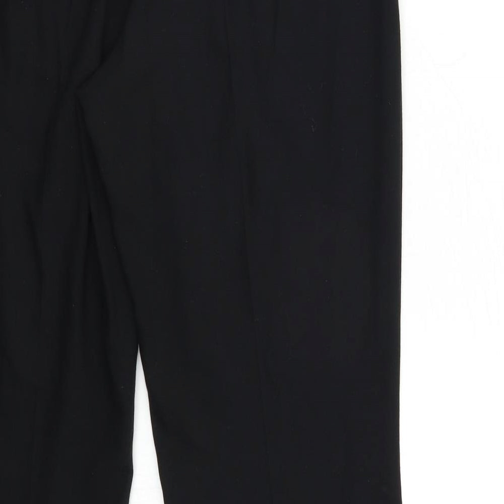 Marks and Spencer Womens Black   Trousers  Size 12 L30 in
