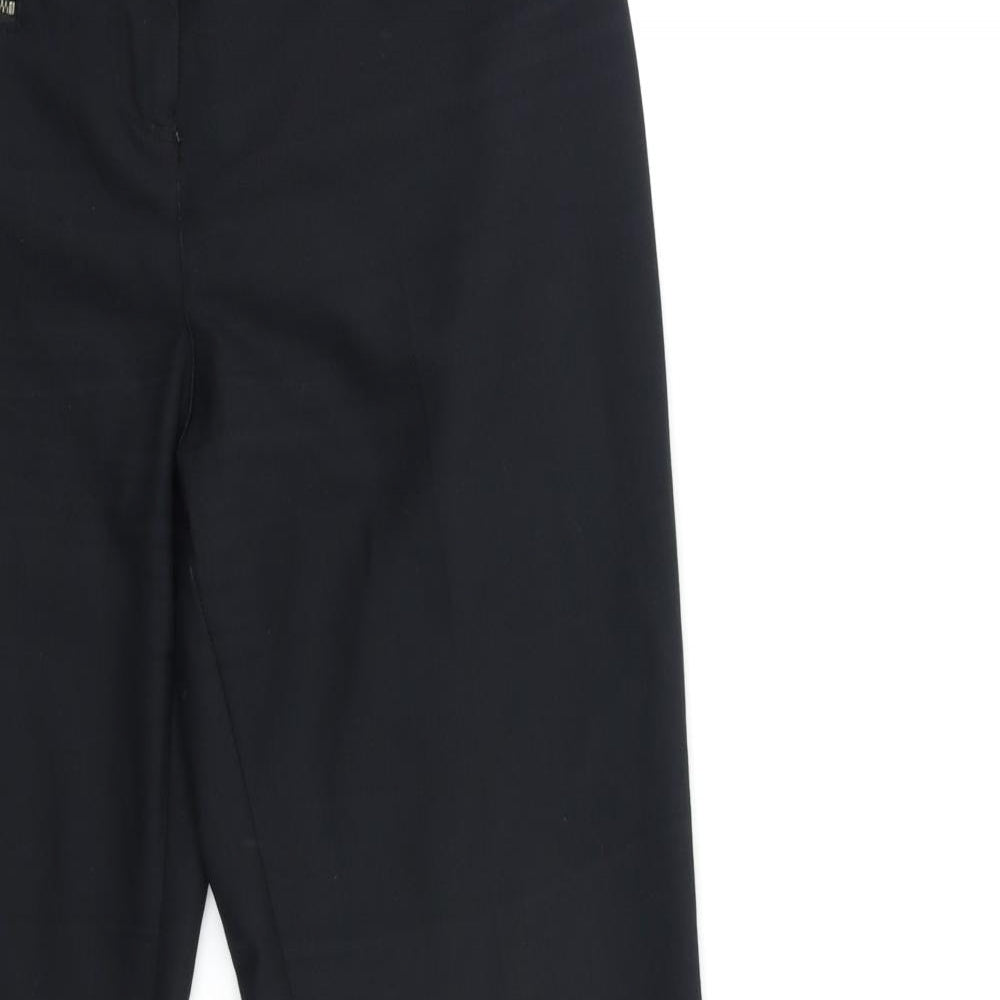 NEXT Womens Black   Trousers  Size 10 L30 in
