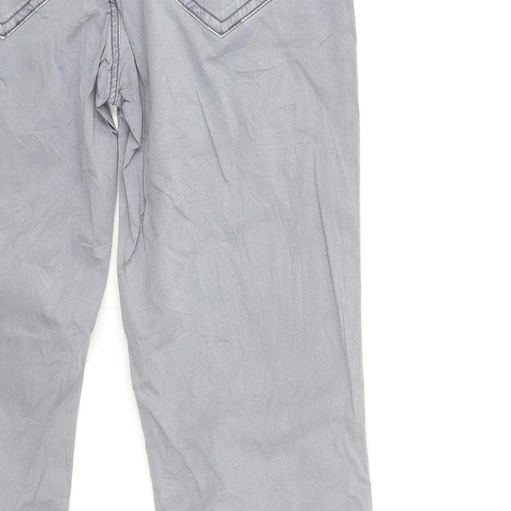 Street One Womens Grey   Snow Pants Trousers Size 34 in L32 in