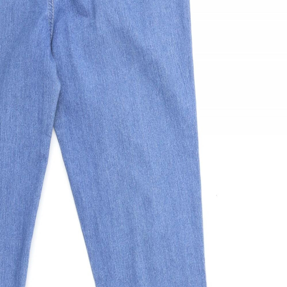 Avon Womens Blue  Denim Jegging Jeans Size 14 L30 in