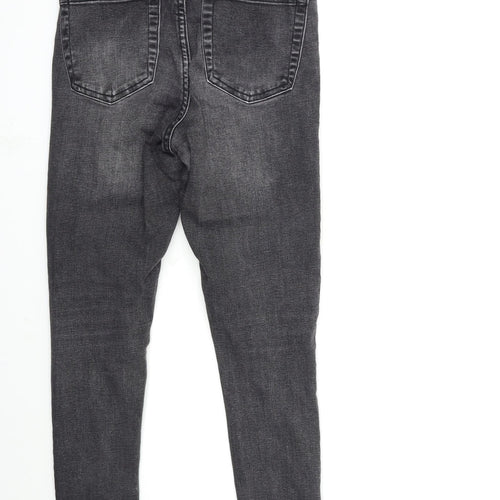 Denim & Co. Womens Black  Denim Skinny Jeans Size 8 L26 in