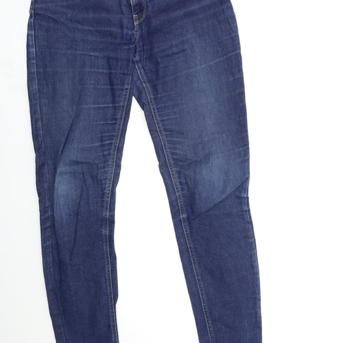 ORSAY Womens Blue  Denim Skinny Jeans Size 12 L32 in