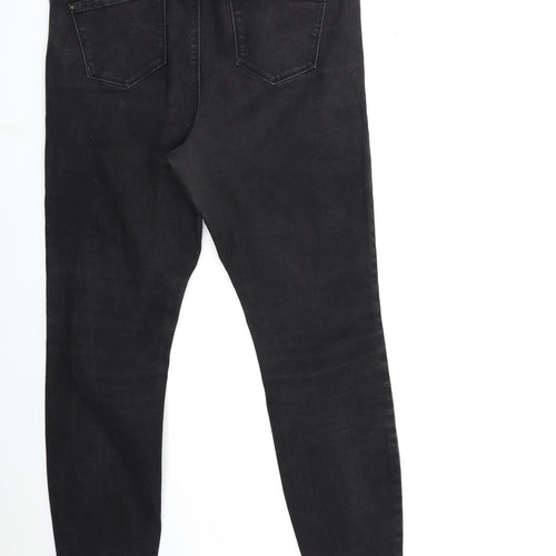 Denim & Co. Womens Black  Denim Skinny Jeans Size 18 L31 in