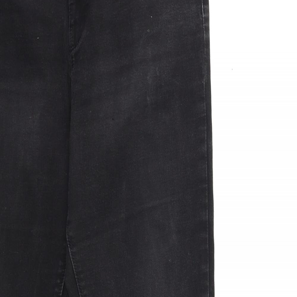 Denim & Co. Womens Black  Denim Skinny Jeans Size 18 L31 in