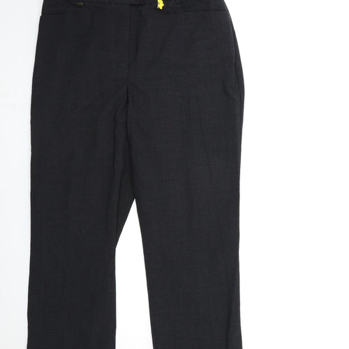 warbush Mens Black   Trousers  Size 32 in L26 in