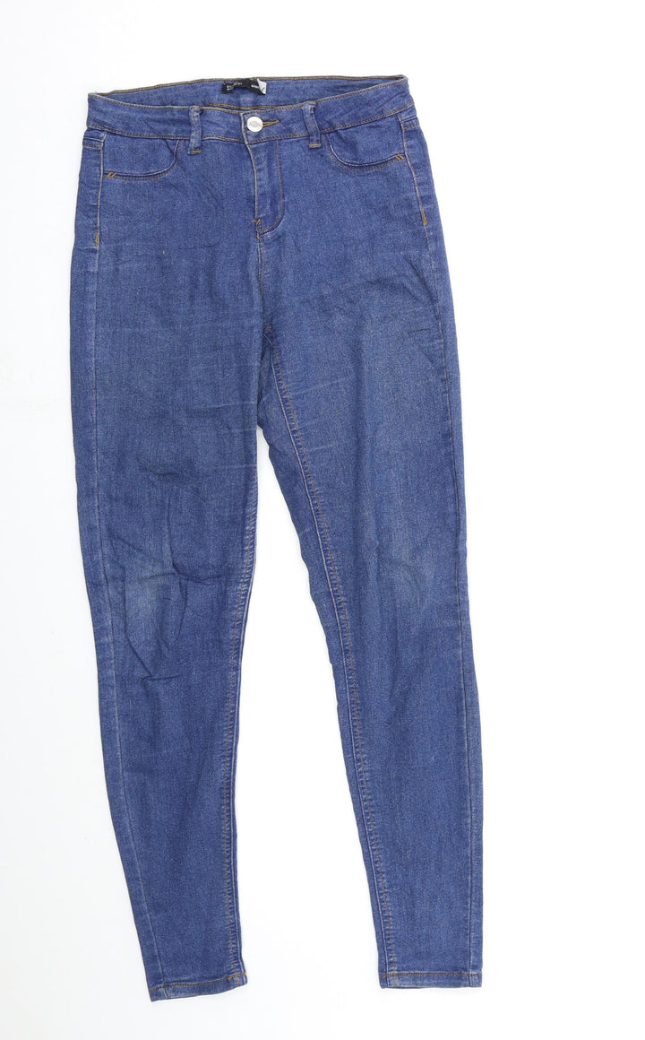 SINSAY Womens Blue  Denim Skinny Jeans Size 8 L29 in