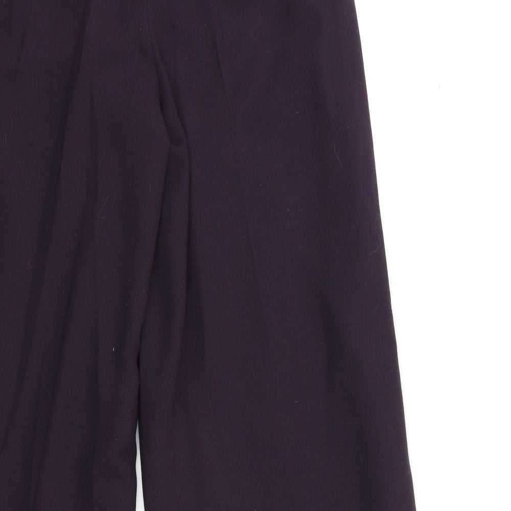 Kaliko Womens Purple   Trousers  Size 12 L30 in