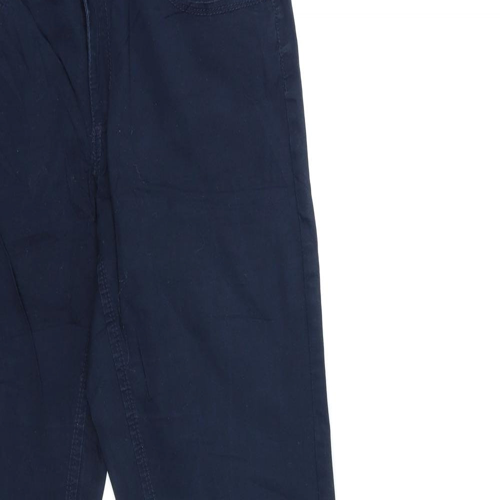 RESERVED Womens Blue   Chino Trousers Size 6 L31 in