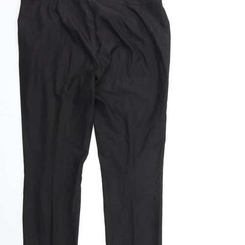 Preworn Womens Black   Trousers  Size 38 in L29 in