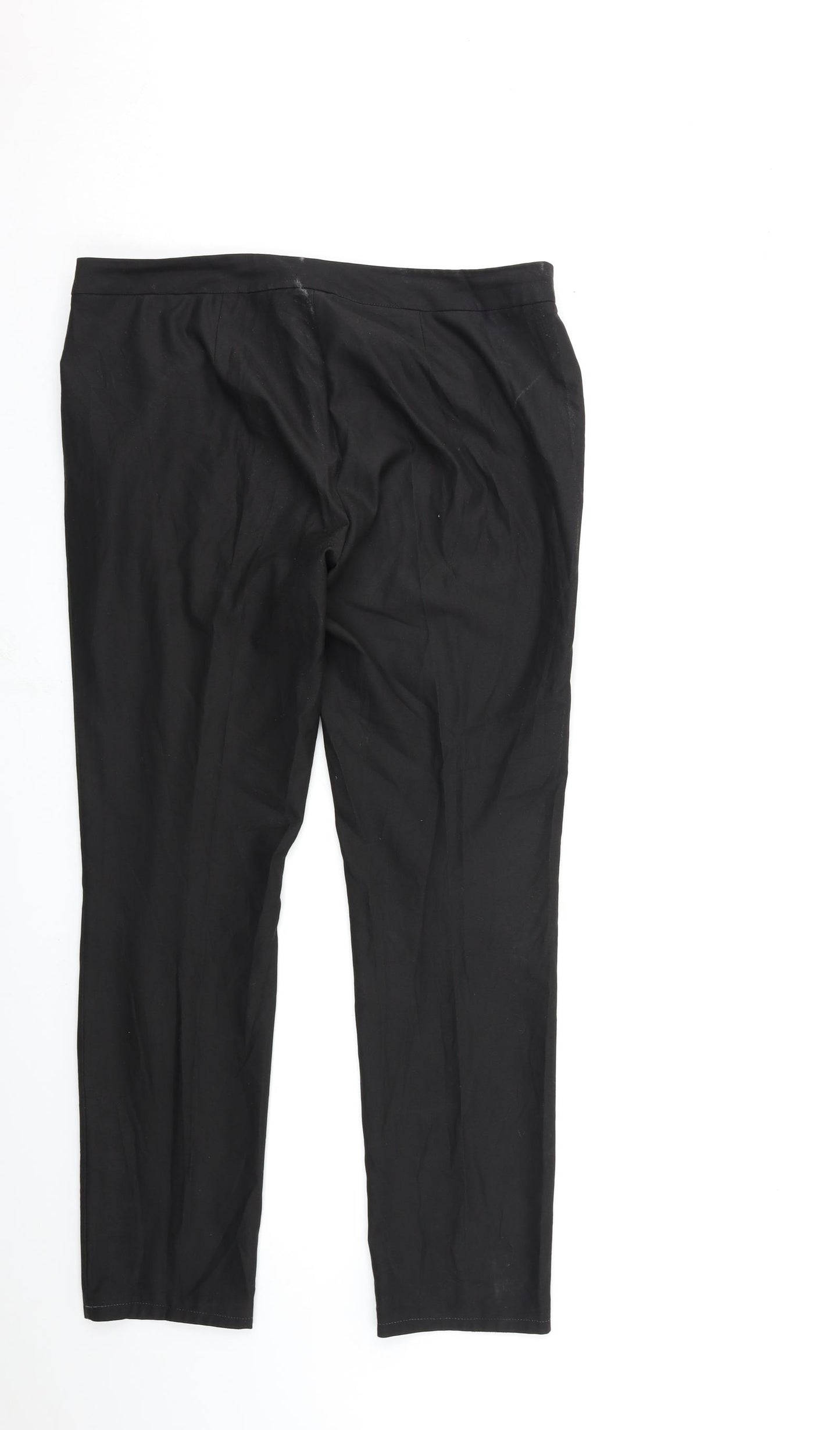 Preworn Womens Black   Trousers  Size 38 in L29 in