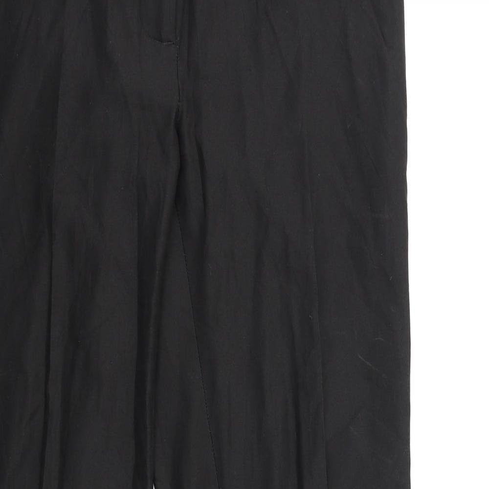 Preworn Womens Black   Trousers  Size 38 in L29 in