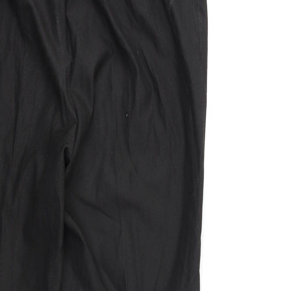 Preworn Womens Black   Trousers  Size 38 in L29 in