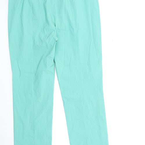 stretchman Womens Green   Trousers  Size 32 in L29 in