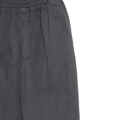Preworn Womens Grey  Denim Mom Jeans Size 30 in L26 in