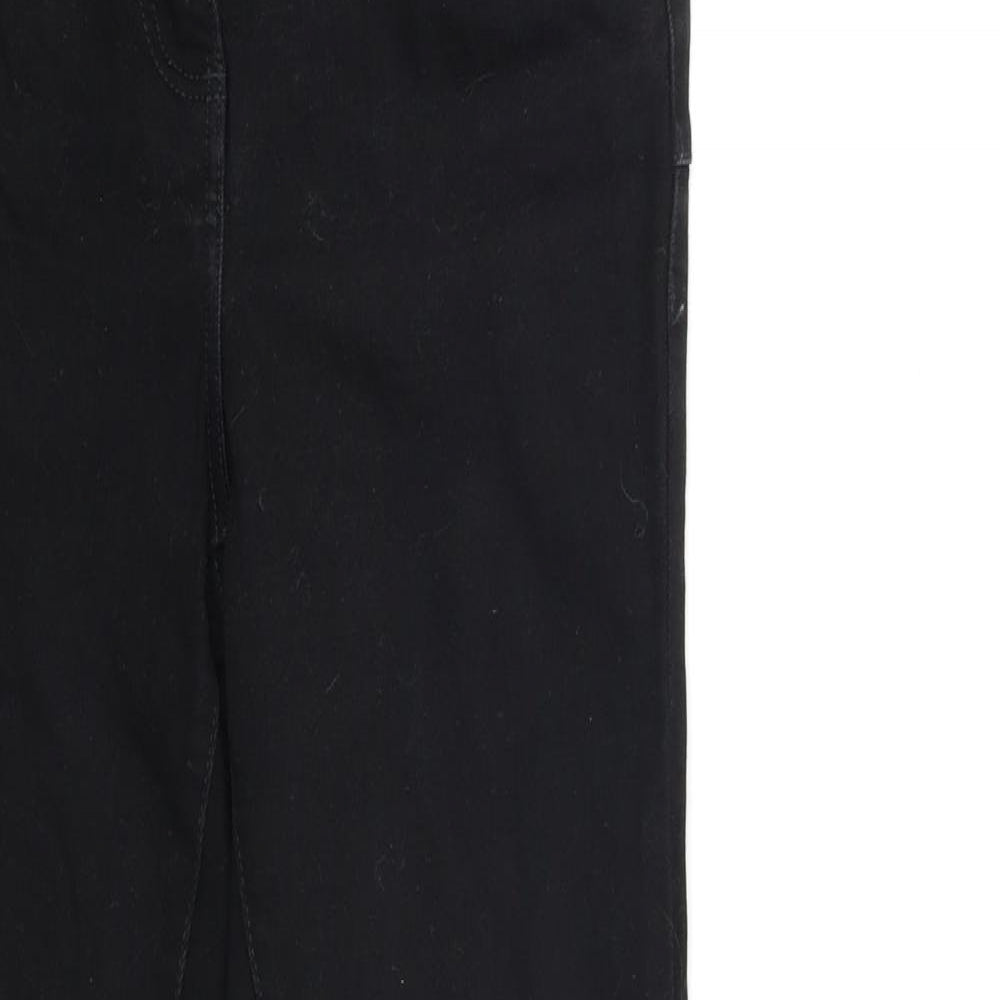 NEXT Womens Black  Denim Skinny Jeans Size 10 L29 in