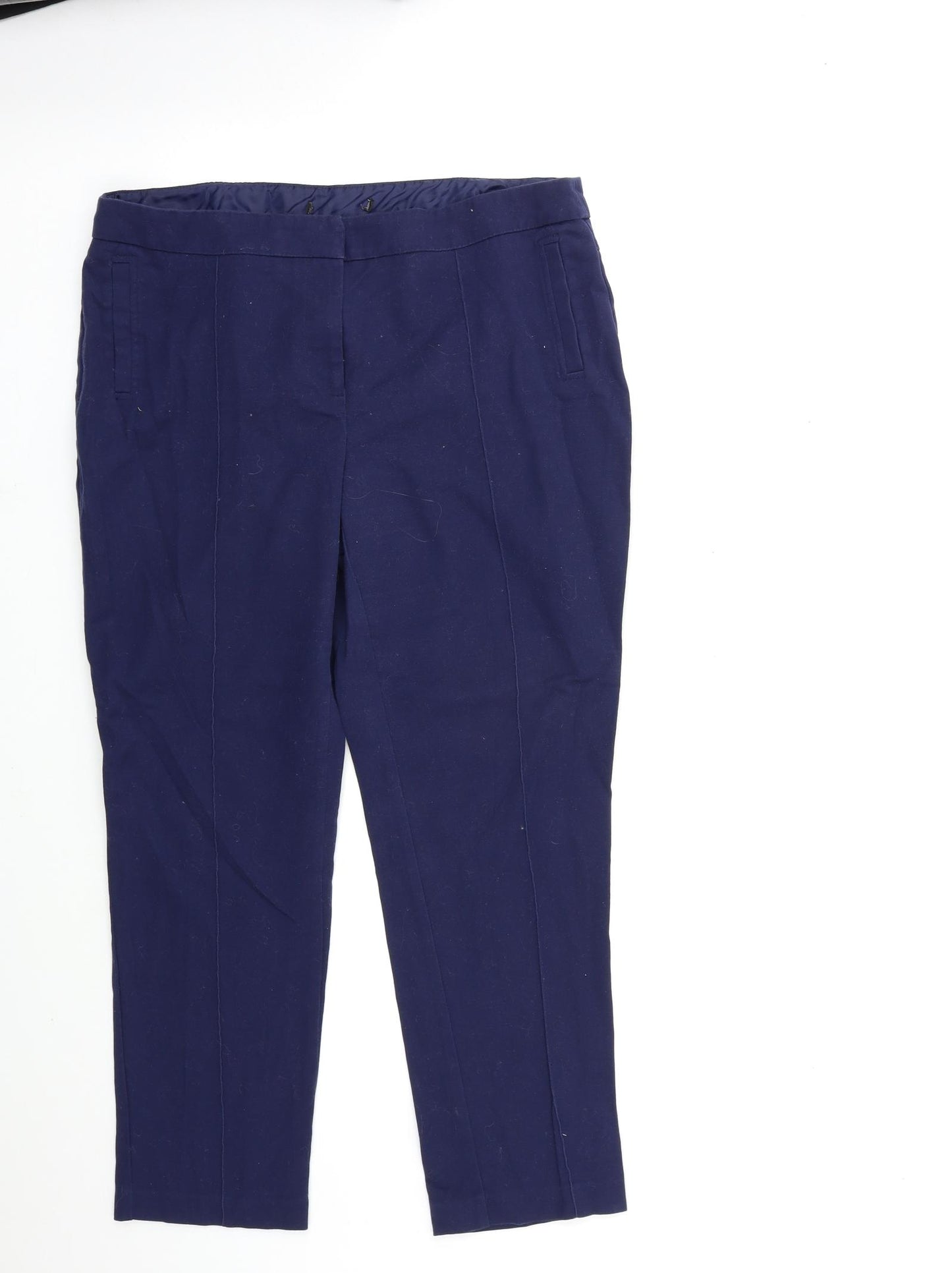 George Womens Blue   Trousers  Size 14 L27 in