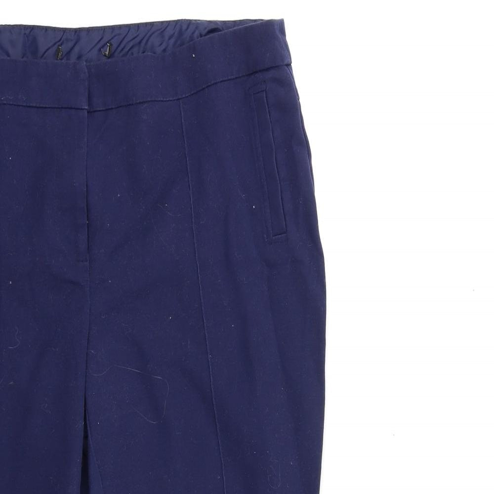George Womens Blue   Trousers  Size 14 L27 in