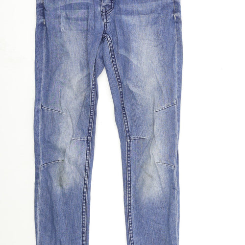 SINSAY Womens Blue  Denim Skinny Jeans Size 8 L28 in