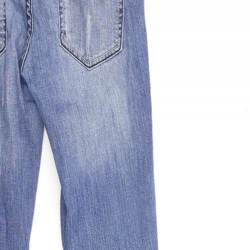 SINSAY Womens Blue  Denim Skinny Jeans Size 8 L28 in