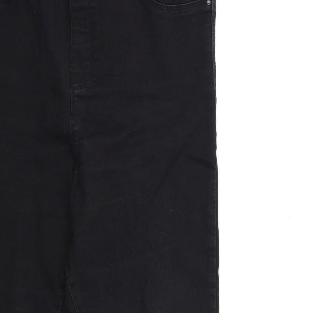 Pep&CO Womens Black  Denim Jegging Jeans Size 16 L29 in