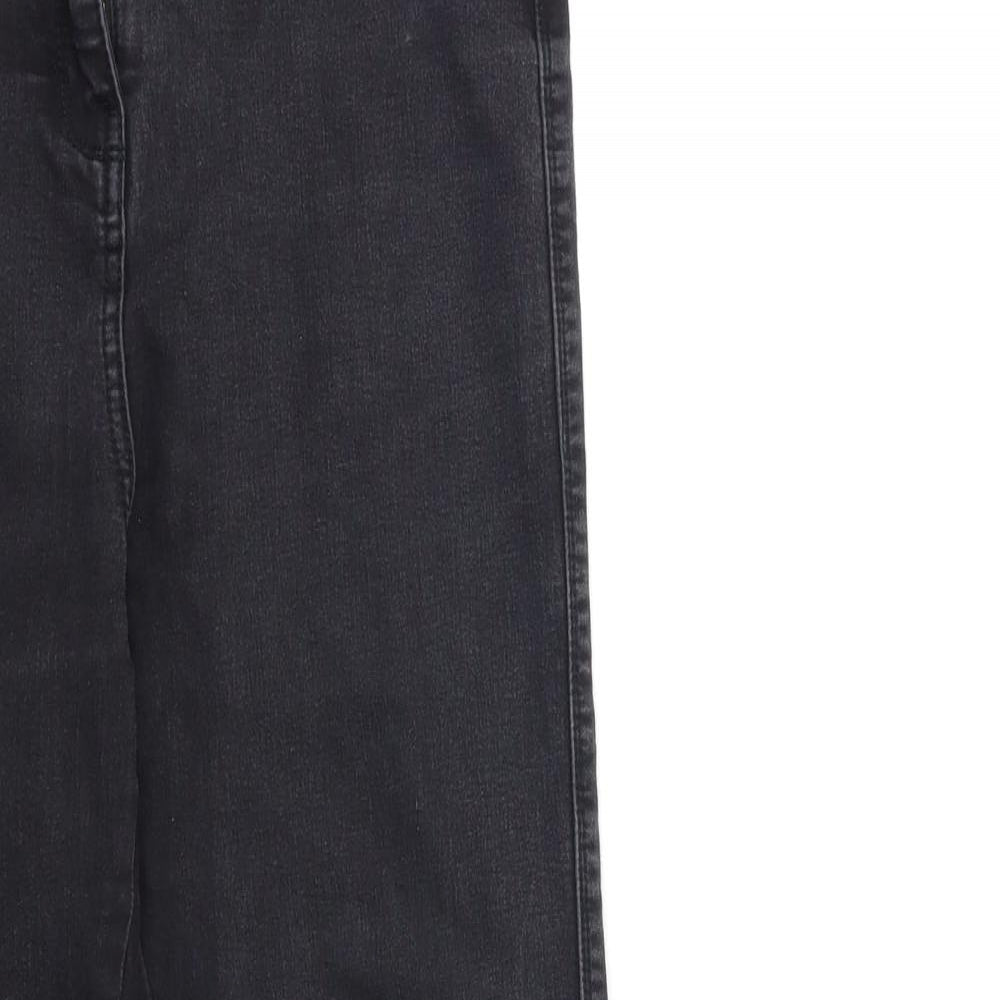 Very Womens Black  Denim Skinny Jeans Size 12 L28 in