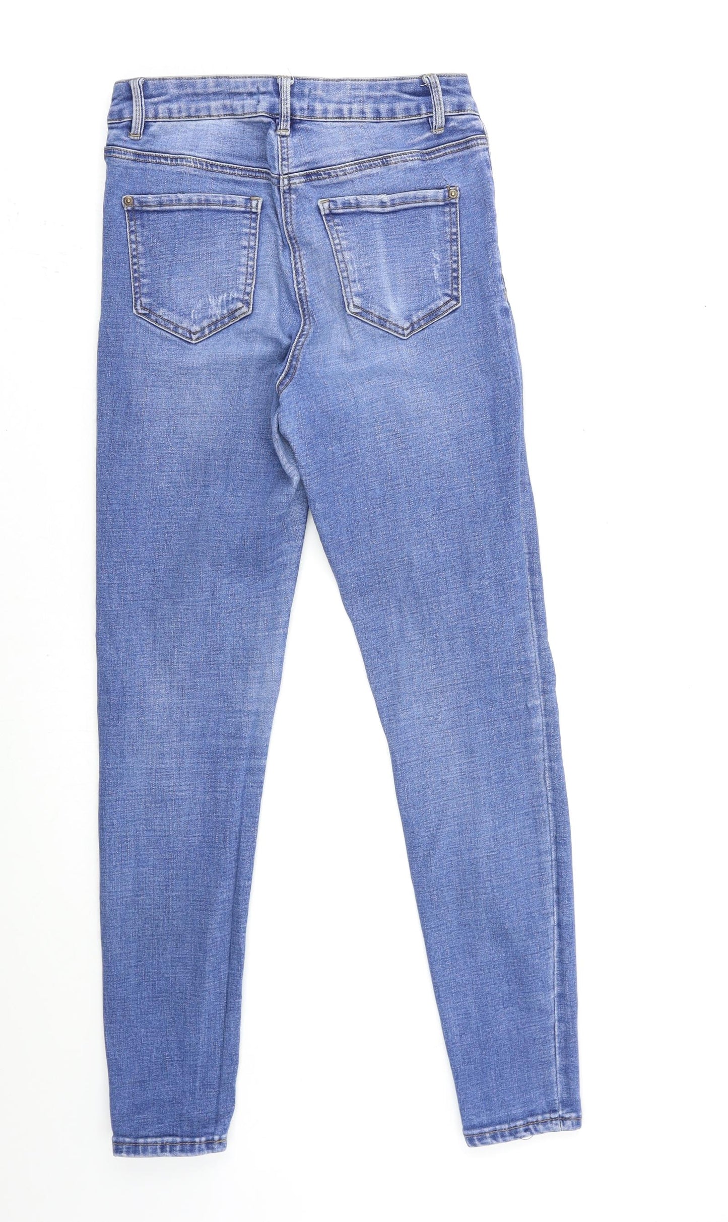 Matalan Womens Blue  Denim Skinny Jeans Size 10 L29 in
