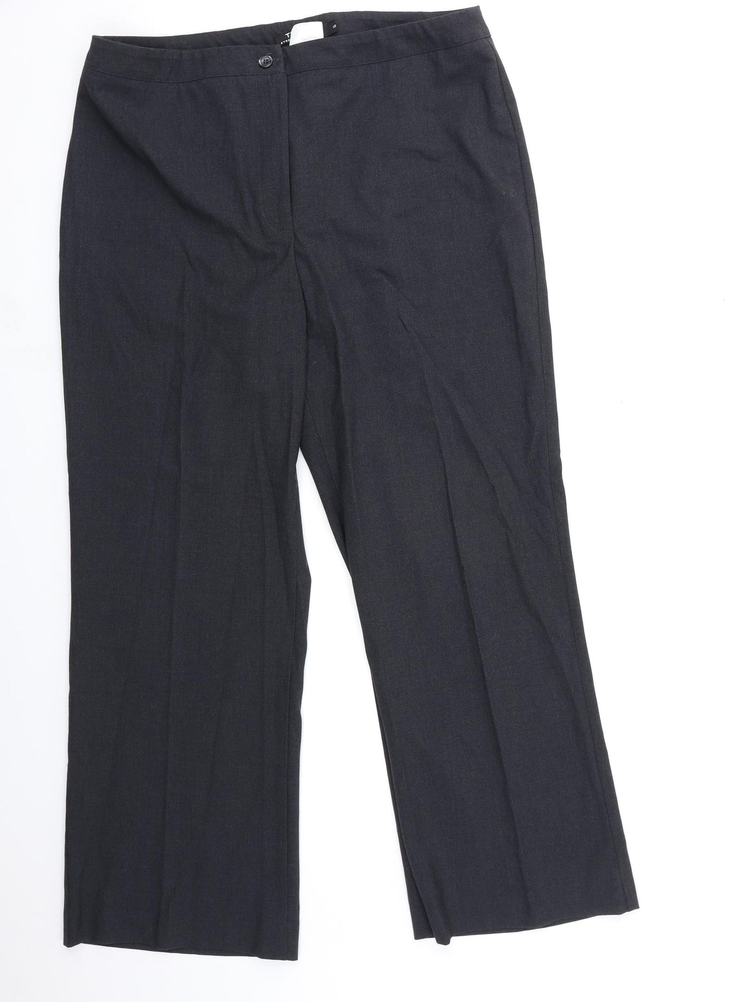 Tribal Womens Black   Trousers  Size 12 L29 in