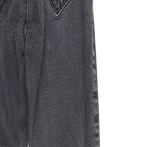 Denim & Co. Womens Grey  Denim Skinny Jeans Size 6 L28 in