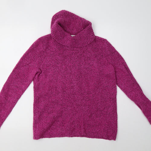Marks and Spencer Womens Purple   Pullover Sweatshirt Size 12