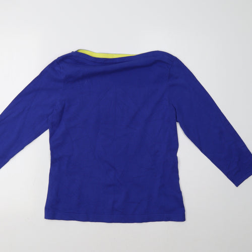 Preworn Womens Blue   Pullover Sweatshirt Size M