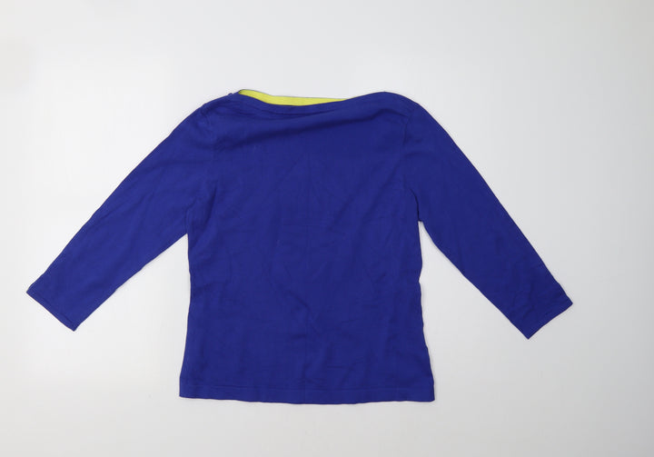 Preworn Womens Blue   Pullover Sweatshirt Size M