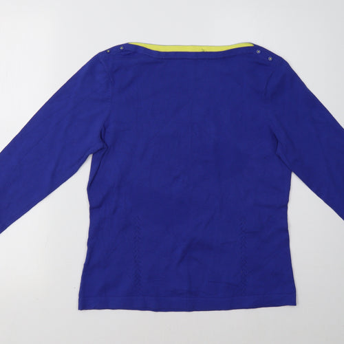 Preworn Womens Blue   Pullover Sweatshirt Size M