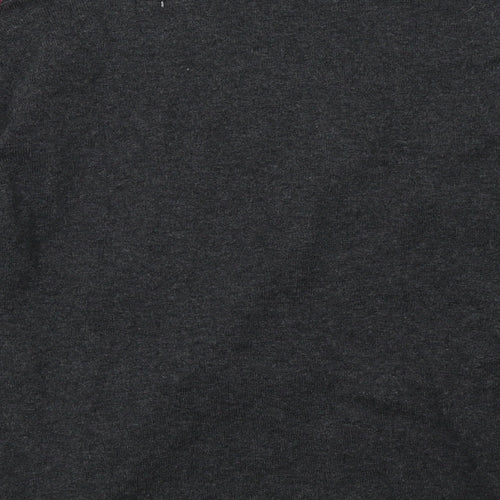 Emreco Womens Grey Geometric  Pullover Sweatshirt Size 18