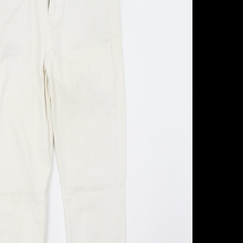 Preworn Womens White   Skinny Jeans Size 6 L28 in