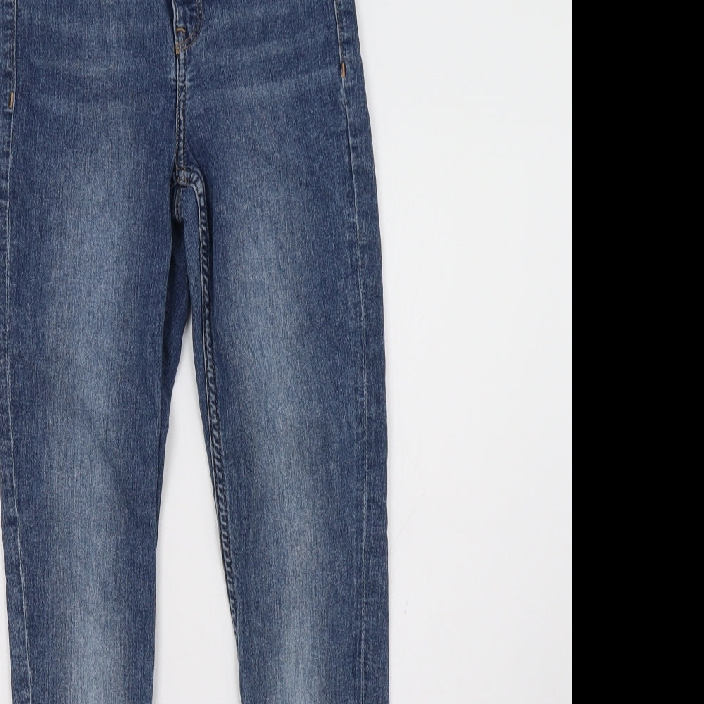 H&M Womens Blue   Skinny Jeans Size 6 L31 in