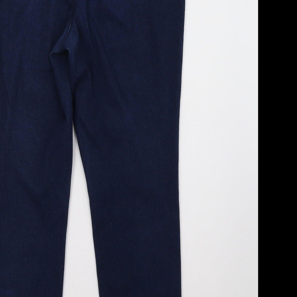 NEXT Womens Blue   Jegging Trousers Size 16 L28 in