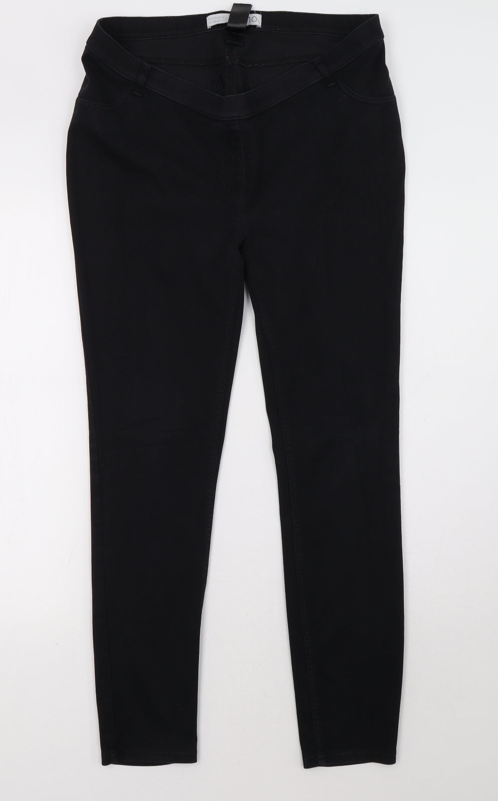 NEXT Womens Black   Jegging Trousers Size 10 L30 in