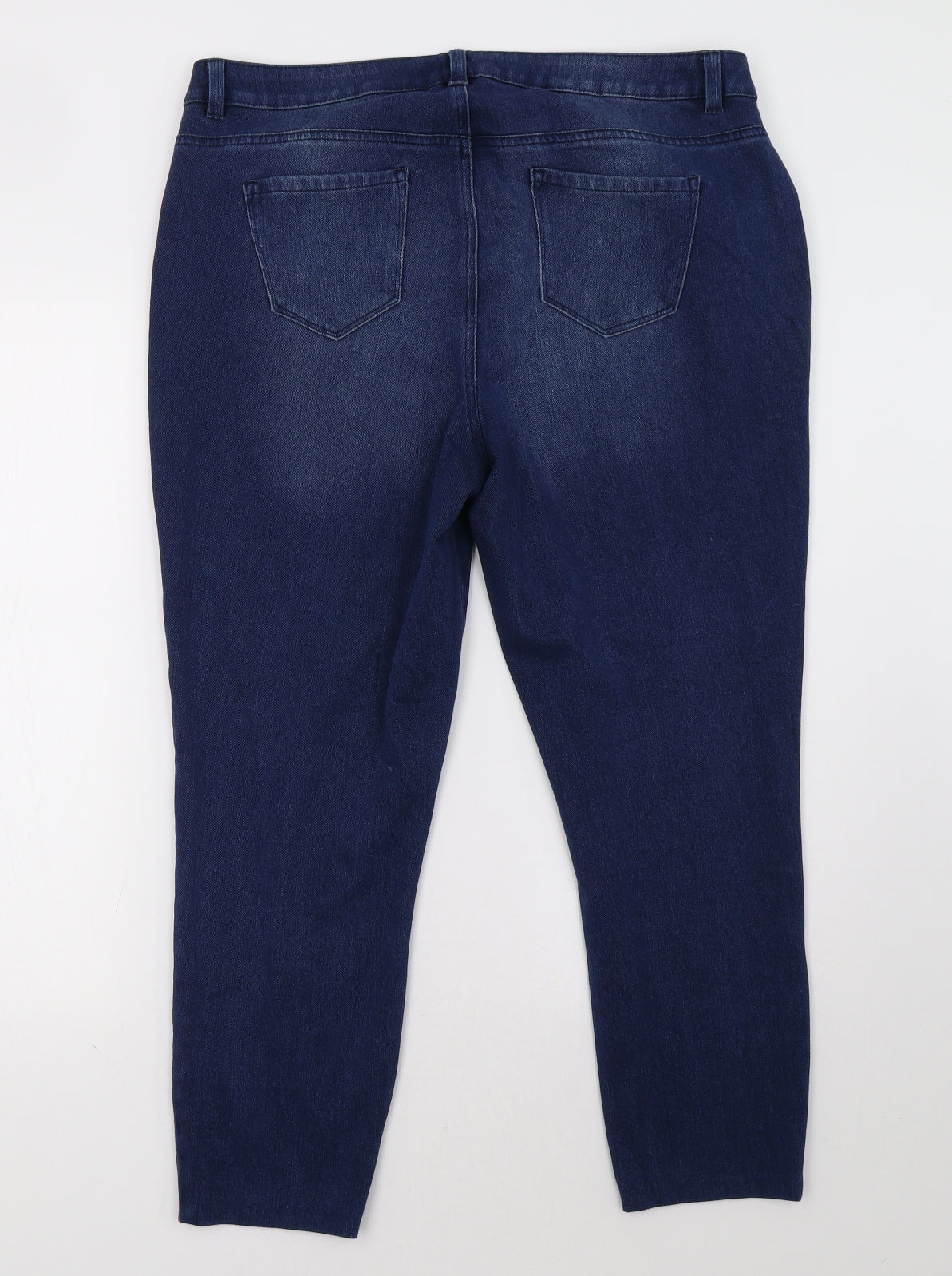 George Womens Blue   Straight Jeans Size 18 L29 in