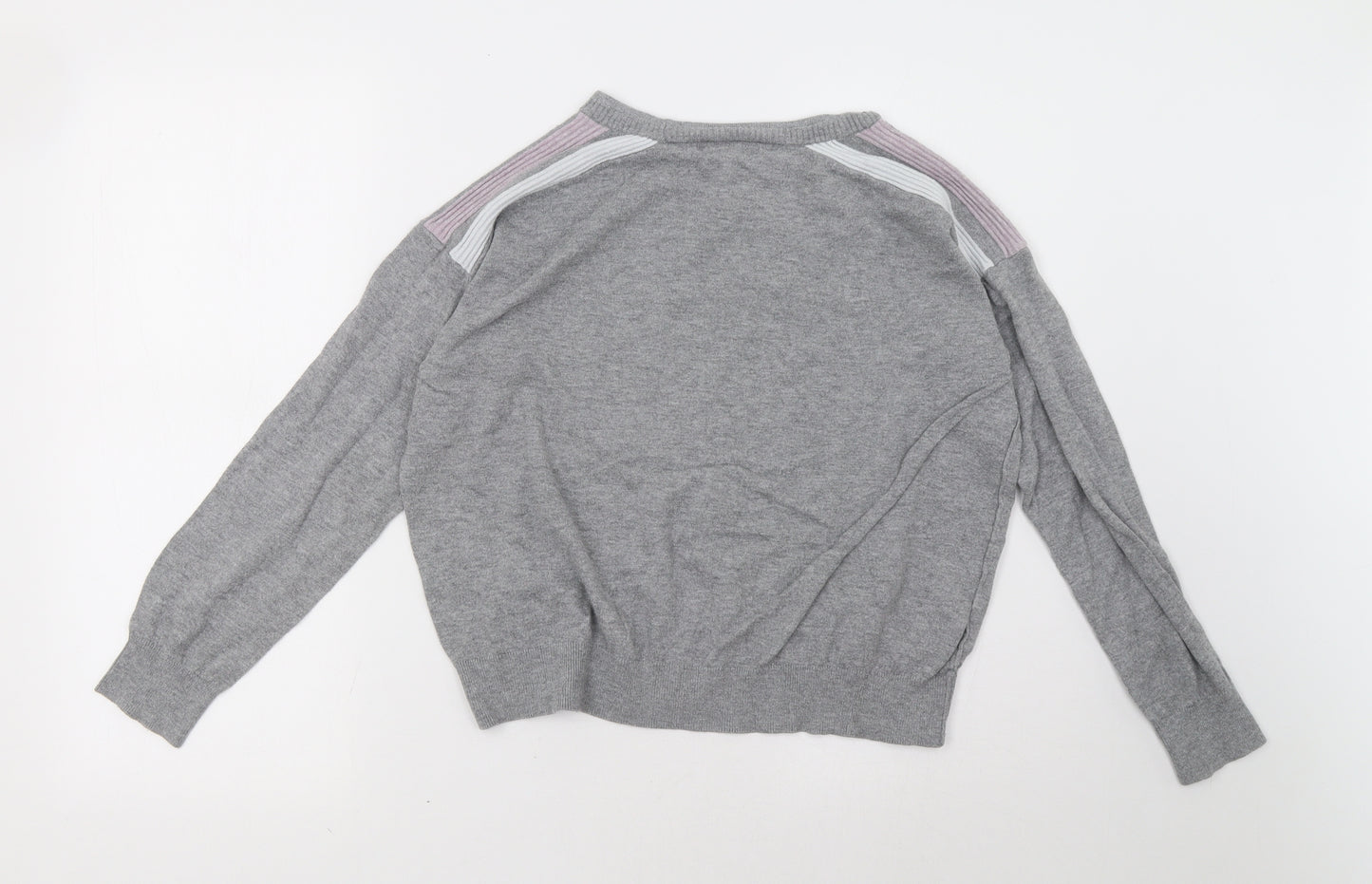 NEXT Womens Grey   Pullover Sweatshirt Size 10