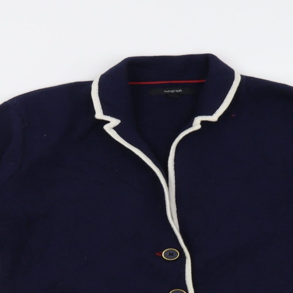 Marks and Spencer Girls Blue   Jacket Blazer Size 11-12 Years