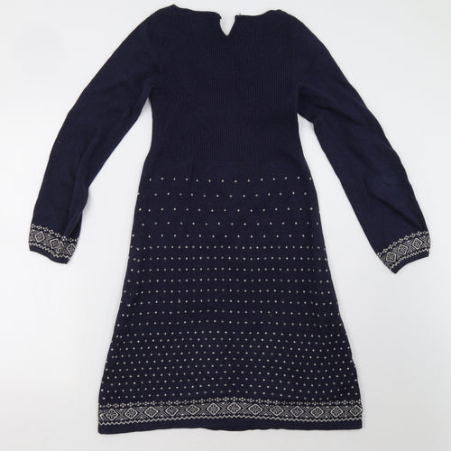 fatafec Womens Blue   A-Line  Size 8
