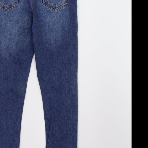 M&Co Girls Blue  Denim Skinny Jeans Size 12 Years