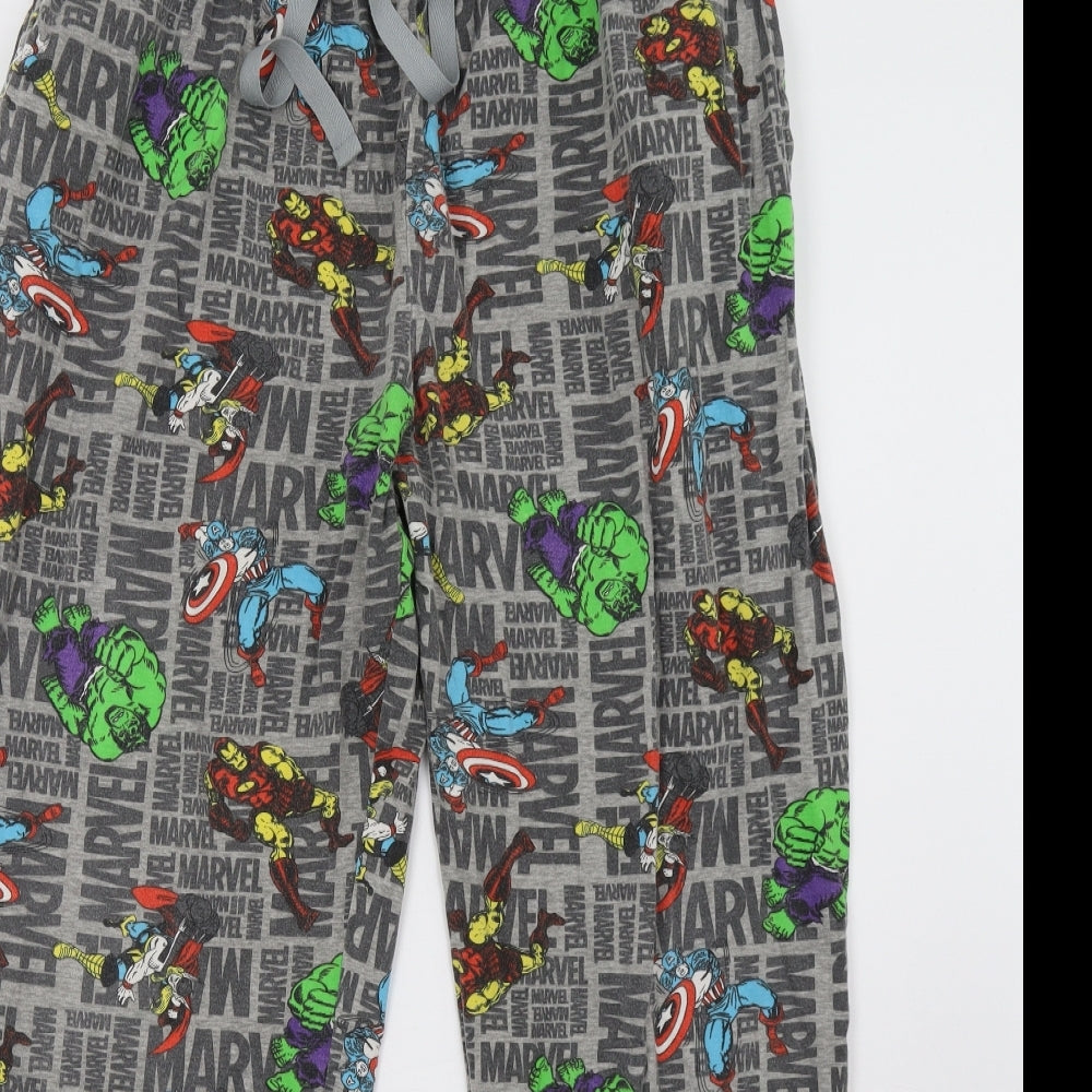 George Mens Grey    Pyjama Pants Size L  - Marvel