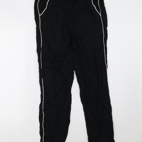 House of Fraser Womens Black   Trousers  Size M L30 in